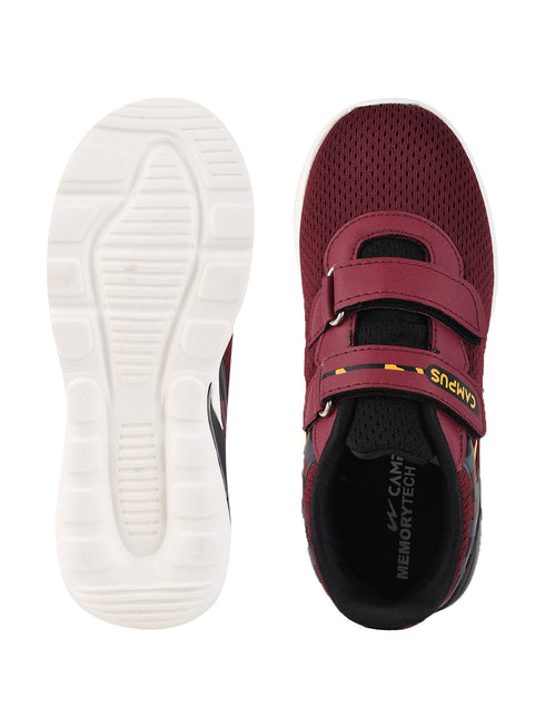 BRITE-KIDS Burgundy Kid's Casual Shoes